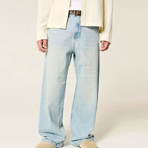 Casual Baggy <b>Jeans</b> For Men With Modern Design And Durable Fabric For Everyday Use Modern Baggy <b>Jeans</b> - Product Image 4