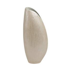 Vase à fleurs en fer forgé artisanal de qualité supérieure, finition argentée, design côtier, pour la maison, les mariages, Pâques, le salon et les fêtes, à prix abordable - Product Image 2