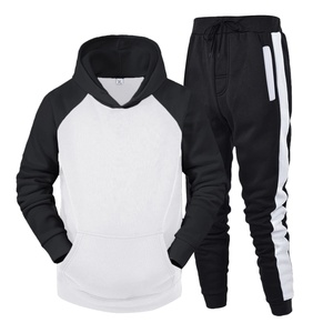 Manufacturers Custom Logo <b>Joggers</b> Cotton Unisex Men Sweatpants and Hoodie Sweatshirt <b>Set</b> <b>Plus</b> <b>Size</b> Men Track Suits - Product Image 1