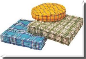 Cojín Decorativo Cuadrado de Corduroy, Relleno de Espuma, Antideslizante, Hecho a Mano, Personalizable, para Sofá, Silla, Oficina, Comedor, Suelo, 8cm - Product Image 2