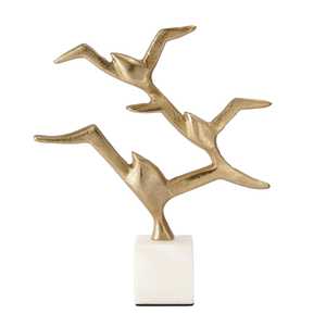 Modern Luxury Aluminum Handcrafted Sculpture Abstract <b>Figure</b> Shape Artistic Handmade Tabletop Decor Jaffs Exports Eco-Friendly - Product Image 3