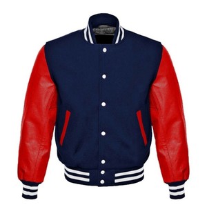 Oem Manufacturer High Quality <b>Canvas</b> Stand Varsity <b>Jacket</b> Unisex Chenille Embroidery Linen Sleeves Custom Baseball Letterman - Product Image 1