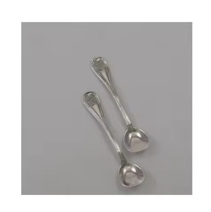 Handmade Stainless Steel Metal Coffee Tea Spoon for <b>Beverage</b> Stirring and Dining Styling - Product Image 1