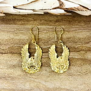Pendientes Colgantes de Latón Bohemio con Diseño de Águila, Favoritos del Mercado, Chapados en Oro de 18K, con Ganchos de Animales Tribales para Mujer, Venta al por Mayor/OEM/ODM - Product Image 5