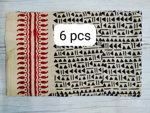 Bgaru Dabu Hand Made Block Printed 100% Cotton Wooden Block Printed Women Beach Pareos Longs <b>Sarongs</b> Beach Cover Indian Scarfs - Product Image 2
