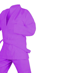 Suministro Directo de Fábrica, Uniforme de Jiu Jitsu Brasileño/Judo Gi/Kimono para Adultos, Hecho a Medida, Tejido Perl de Poliéster/Algodón, 450 g/m² - Product Image 4