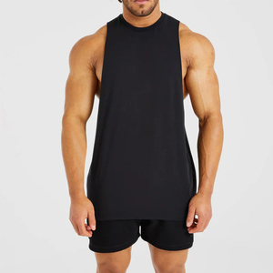 Camiseta Deportiva Personalizada al por Mayor para Hombre, Cuello Redondo, Corte Ajustado, Ligera, Transpirable, para Fitness y Entrenamiento Muscular - Product Image 1