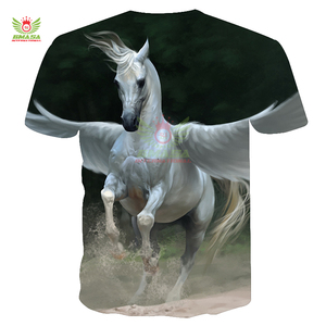 Camiseta Blanca para Sublimación, Manga Corta, Cuello Redondo, Tela de Poliéster Ligera, para Hombre, Color Duradero, Lavable, Estilo Vintage Vibrante, Corte Ajustado - Product Image 2