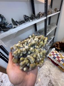 Calcaïdonie verte de qualité collectionneur |   Spécimen de cristal minéral naturel pour exposition - Product Image 3
