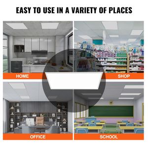 Confezione da 2 Pannelli LED Piatti 2x4FT 6000LM 50W, Plafoniera Regolabile 6500K, Montaggio a Superficie 3" - Product Image 6