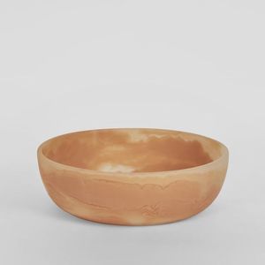 Bol de service en résine de qualité supérieure, design minimaliste fait main, durable, pour fruits, salades et soupes - Meilleur prix - Product Image 5
