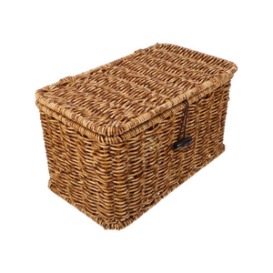 <b>Large</b> Modern Rectangle Seagrass Storage <b>Basket</b> Set Eco Friendly Nesting Boxes Living Room Toy Organizer Versatile Natural Home - Product Image 6