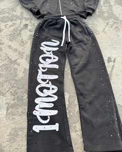 Survêtement zippé surdimensionné pour homme, qualité supérieure, personnalisable OEM, 100% coton (fleece), 65% coton, 35% polyester, 280 à 300 GSM - Product Image 6