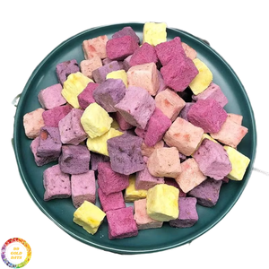 99 GOLD DATA Cubos de Yogur Natural Liofilizado, Snack de Frutas Dulces para Decoración de Cereales y Postres, Paquete a Granel Lam Dong - Product Image 1