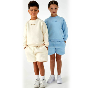 Ensembles de vêtements pour filles, sweats à capuche, survêtements, pantalons de survêtement, surdimensionnés, personnalisés, unisexes, 100% coton, hiver - Product Image 4