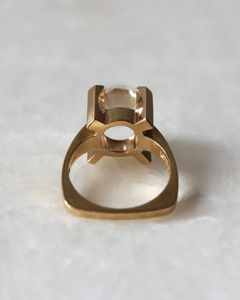 IGI/ Lab Grown Cut Diamond Vintage 14k White Gold Prong Set Wedding/Engagement Unisex Ring Fine Anniversary Party-Worthy - Product Image 2