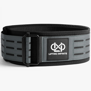 Cinturón de Levantamiento de Pesas con Bloqueo Automático, Ajustable y Transpirable, Soporte Lumbar para Entrenamiento de Fuerza, Unisex - Product Image 1