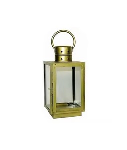 Deluxe Quality Style Galvanized Metal & Glass Lantern Iron Candle Lantern Perfect For Indoor Outdoor Events And Home Decoration - Product Image 4