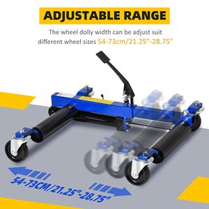 Elevador hidráulico para coches de 1496 lbs con trinquete, patines para vehículos, plataforma de pedal para mantenimiento automotriz, carro de transporte hidráulico para ruedas, patines para vehículos, elevador de coches - Product Image 5