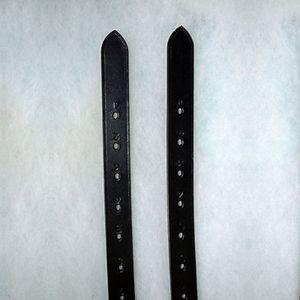 Correas de Cuero Genuino de 1 Pulgada de Ancho con Orificios Numerados y Hebillas de Acero Inoxidable, Equipo Duradero para Montar a Caballo - Product Image 6