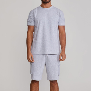 Pantalones Cortos de Verano para Hombre, con Cordón Ajustable, Holgados, Finos, Sencillos, Deportivos, de Color Sólido, Transpirables, con un Bolsillo Trasero, para la Playa - Product Image 1