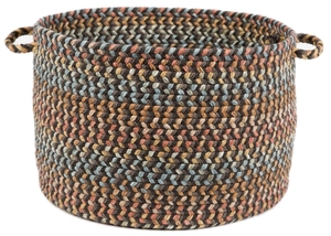 Printed 100% Natural Jute Cotton Storage Basket Multifunctional Breathable Eco-friendly Organizer <b>Bin</b> for Home Garden - Product Image 3