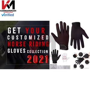 Gants d'équitation de luxe en cuir véritable, gants d'équitation professionnels pour hommes et femmes cavaliers - Product Image 4