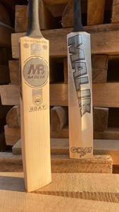 Kit de balle de cricket et de tennis, vêtements de sport d'entraînement, équipement de cricket en plein air, batte de cricket en saule anglais MB Malik GOAT EDITION, le plus grand joueur de tous les temps - Product Image 2