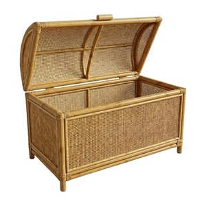 Handmade Rattan Storage Children Furniture Nursery Room Toy Trunk Best Quality Factory Price Wholesale Hot Sale New Design - Product Image 2