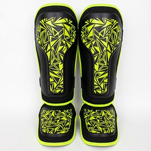 Protège-tibias de boxe personnalisés en cuir, protège-tibias de MMA, protège-jambes de boxe, protège-tibias de boxe d'entraînement OEM, best-seller - Product Image 1
