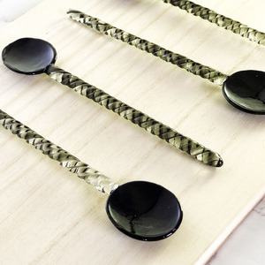 ช้อนชาแก้วโบโรซิลิเกตหลากสี ทนความร้อน ทำด้วยมือ น่ารัก เหมาะสำหรับงานแต่งงาน ชุดของขวัญสำหรับโต๊ะอาหาร ใช้คนขนมหวาน - Product Image 3