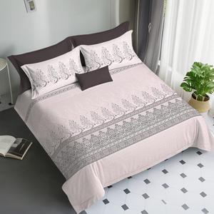 Elegante Sábana para Cama King Size |   Material de Algodón Puro |   Diseño sin uniones visibles |   Colección de Patrones Clásicos Edición Pro Decoración del Hogar - Product Image 1