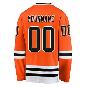 100% <b>Polyester</b> Breathable Printed Short Quick Dry Ice Hockey Jersey Custom OEM ODM Serviced New Arrival 2026 Ice Hockey Uniforms - Product Image 3