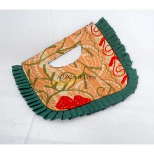 Indian 100% Cotton Bohemian Embroidery Designer Women Kantha Clutch Messenger Shoulder <b>Bag</b> Handmade Suzani Pattern Exhibition - Product Image 5