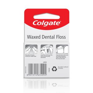 Fil dentaire ciré 50m saveur menthe pour l'hygiène bucco-dentaire et le nettoyage des dents - Product Image 2