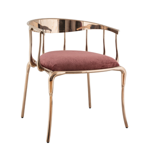 Chaises de salle à manger en tissu fabriquées sur mesure au Vietnam, chaise de salle à manger moderne en velours, réglable, prix raisonnable - Product Image 2