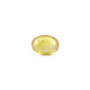 Premium 3.2 Carat Yellow Sapphire Loose Gemstone-Oval Cut Alexandrite Tourmaline for Fine Jewelry - Product Image 2