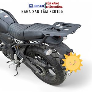 Portaequipajes Trasero con Respaldo para Pasajero (Diseño Clásico) para Motocicleta Yamaha XSR155 - Carga Ligera (500 kg) - 1 Año de Garantía | - Product Image 3