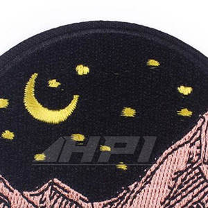 Custom 3D Embossed Rubber PVC <b>Sew</b>-<b>On</b> <b>Patches</b> with Nonwoven Felt Fabric for Clothing - Product Image 1