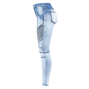 Nuevos pantalones vaqueros de moto para hombre, pantalones de motociclista, pantalones vaqueros de mezclilla con protección para montar en moto, con el mejor OEM - Product Image 2