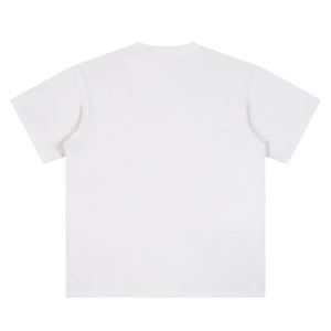 Camiseta de Algodón de Primera Calidad, 260 Gramos, Estilo Retro, Holgada, Vintage, con Impresión de Logotipo Personalizado - Product Image 4