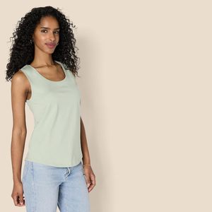 Camiseta sin Mangas Premium para Mujer, Camisola de Algodón Elástico Suave, Ropa Casual de Verano, Proveedor Mayorista de Moda Urbana - Product Image 2