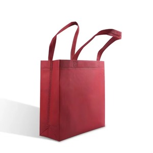 Sac fourre-tout en coton personnalisable imprimé de fleurs, écologique, lavable, style moderne, poignées rouges, toile blanche, promotionnel - Product Image 4