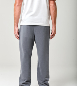 Pantalones Deportivos Premium para Hombre, Precio al por Mayor, Pantalones Deportivos Básicos, Corte Ajustado, Bolsillos con Cremallera, Pantalones de Correr con Pierna Estrecha, Algodón - Product Image 4