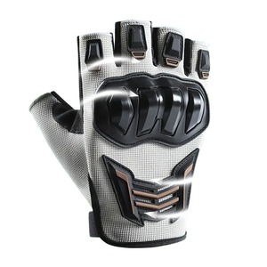 Gants de moto haut de gamme en cuir pour une adhérence solide, une durabilité accrue et des performances professionnelles en moto - Product Image 2