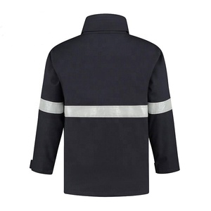 Chaqueta de Trabajo de Alta Visibilidad con Cierre Completo, Múltiples Bolsillos, Transpirable, de Secado Rápido, Ropa de Trabajo Industrial para Hombre - Product Image 2