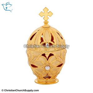 กระถางธูปทองประดับตกแต่งคริสตจักรเครื่องหอม-บริษัทส่งออก - Product Image 2