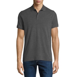 Polo homme personnalisé en polyester et coton – T-shirt polo respirant 100 % coton à manches courtes pour le quotidien, le golf, les affaires et les uniformes - Product Image 2