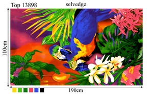 Popular Light Weighted Cotton Digital Printing Novelty Hawaiian Printed Quick-Dry OEKO-<b>TEX</b> Certified Beach Towel (Custom Picture - Product Image 3