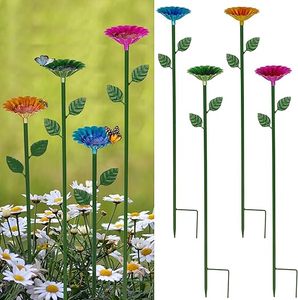 4 pièces Abreuvoir pour abeilles en <span class=keywords><strong>fonte</strong></span> en forme de fleur, Station d'arrosage décorative extérieure pour <span class=keywords><strong>jardin</strong></span> et pelouse, Décoration de <span class=keywords><strong>jardin</strong></span>, OEM - Product Image 1